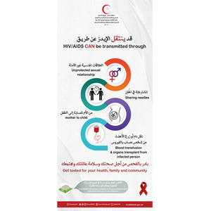 HIV / AIDS Can be transmitted through - Roll Up